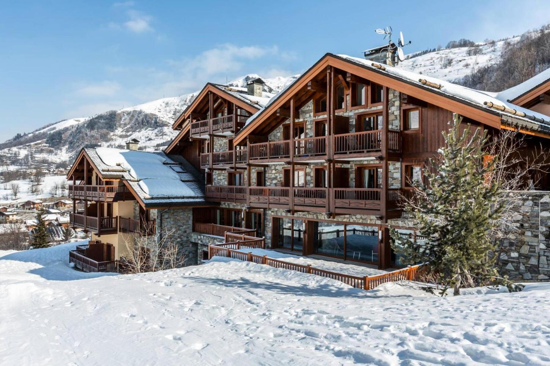 Les Chalets Du Gypse - Les Chalets Du Gypse C15 Mae-3691 サン・マルタン・ド・ベルヴィル エクステリア 写真